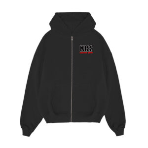 CIPZÁROS KAPUCNIS PULÓVER – 285 g, unisex, prémium pamut